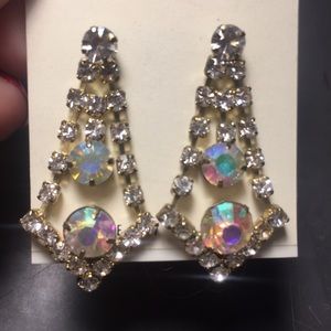Sparkly dangly earrings